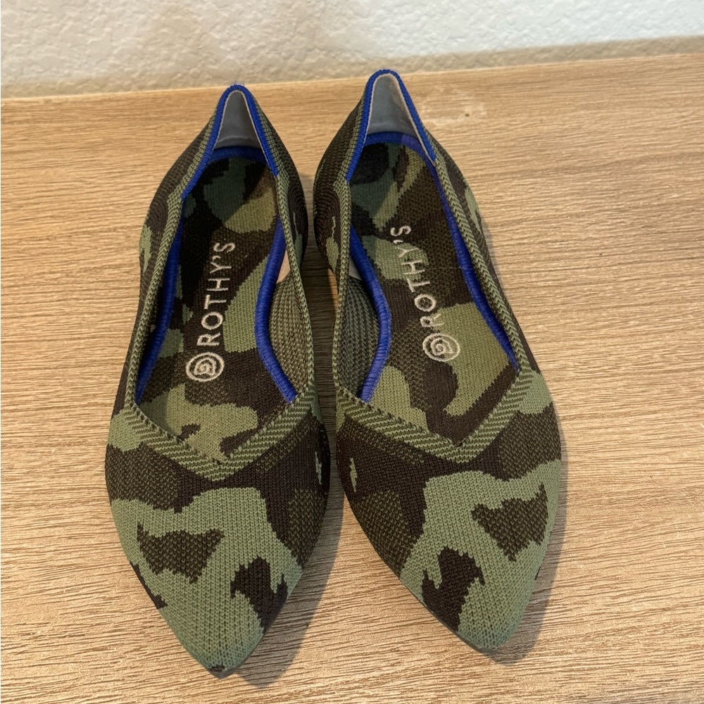 ROTHYS THE POINT WOMENS FLAT SHOES 8.5